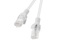 LANBERG Patchcord RJ45, kat. 5e, FTP, 0.25m, szary