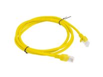 LANBERG Patchcord RJ45, kat. 5e, FTP, 1.5m, żółty