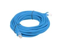 LANBERG Patchcord RJ45, kat. 5e, FTP, 10m, niebieski