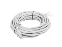 LANBERG Patchcord RJ45, kat. 5e, FTP, 10m, szary