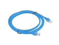 LANBERG Patchcord RJ45, kat. 5e, UTP, 2m, niebieski