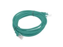 LANBERG Patchcord RJ45, kat. 5e, UTP, 3m, zielony