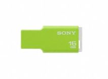 Sony Przenośna pamięć USB , 16GB , zielony