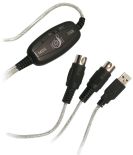 LogiLink - Adapter USB to Midi In-Out