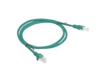 LANBERG Patchcord RJ45, kat. 5e, FTP, 1m, zielony