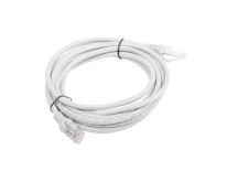 LANBERG Patchcord RJ45, kat. 5e, FTP, 3m, szary