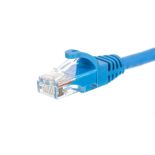 Netrack patchcord RJ45, osłonka zalewana, kat. 5e UTP, 0.5m niebieski