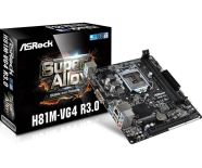 ASRock Płyta główna H81M-VG4 R3.0 Socket 1150 microATX