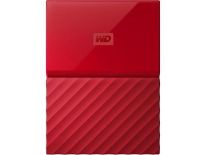 Western Digital Dysk zewnętrzny WD My Passport, 2.5'', 1TB, USB 3.0, czerwony