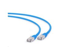 Gembird patchcord RJ45, kat. 6A, FTP, LSZH, 0.25m, niebieski