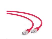 Gembird patchcord RJ45, kat. 6A, FTP, LSZH, 0.25m, czerwony