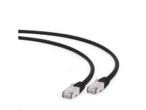 Gembird patchcord RJ45, kat. 6A, FTP, LSZH, 1.5m, czarny