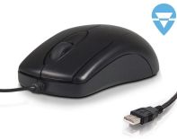 4World mysz optyczna BASIC3, USB, 1200dpi, czarna