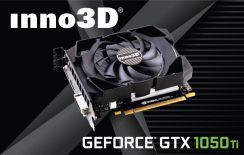 InnoVISION GeForce GTX 1050 Ti Compact 4GB, DP 1.2+HDMI 2.0+DL-DVI