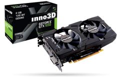 InnoVISION GeForce GTX 1050 Twin X2, 2GB, DP 1.2+HDMI 2.0+DL-DVI