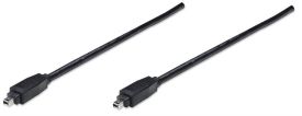 Manhattan kabel FireWire IEEE 1394, 4 pin to 4 pin, 3 m