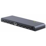 Techly Rozdzielacz AV splitter HDMI 2.0 1x8 UHD 4Kx2K 3D zasilanie AC