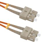 Qoltec Optic Patchcord SC/UPC - SC/UPC , Multimode , 50/125 , OM2 , Duplex , 2m