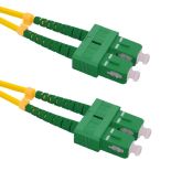 Qoltec Optic Patchcord SC/APC-SC/APC , Singlemode , 9/125 , G652D , Duplex , 3m