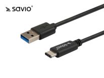 Savio CL-101 Kabel USB 3.0 - USB 3.1 C, 1m