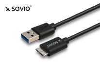 Savio CL-102 Kabel USB 3.0 - USB Micro 3.0 Typ B, 1m