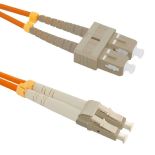 Qoltec Optic Patchcord SC/UPC - LC/UPC , Multimode , 50/125 , OM2 , Duplex , 2m