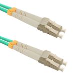 Qoltec Optic Patchcord LC/UPC - LC/UPC , Multimode , 50/125 , OM3 , Duplex , 1m