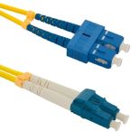 Qoltec Optic Patchcord SC/UPC-LC/UPC , Singlemode , 9/125 , G652D , Duplex , 1m