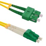 Qoltec Optic Patchcord SC/APC-LC/APC , Singlemode , 9/125 , G652D , Duplex , 1m