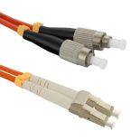 Qoltec Optic Patchcord LC/UPC - FC/UPC , Multimode , 50/125 , OM2 , Duplex , 1m