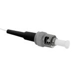 Qoltec Pigtail ST/UPC , SM , 9/125 , 0,9mm , G652D , 1m