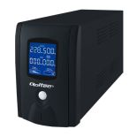 Qoltec Zasilacz awaryjny UPS 600VA , 360W , LCD