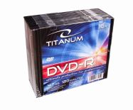 Esperanza Titanum DVD-R 4,7GB x16 (slim case, 10szt)