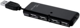 I-BOX HUB I-BOX USB 2.0 4-PORTY CZARNY