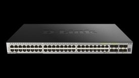 D-Link xStack 44-port GE and 4-port Combo 4-port Combo 1000BaseT/SFP plus 4 10GE