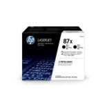 HP Toner 87X Black 18k Dual Pack CF287XD