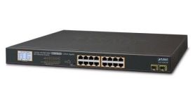 Planet GSW-1820VHP PoE+, 16x GIGA, 2xSFP, 300W