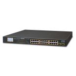 Planet GSW-2620VHP PoE+, 24x GIGA, 2xSFP, 300W