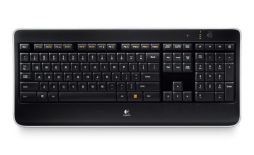 Logitech Wireless Illuminated Keyboard K800, US layout