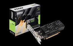 MSI GeForce GTX 1050 2GT LP, 2GB GDDR5, DisplayPort/HDMI/Dual-link DVI