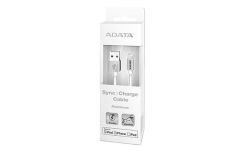 A-Data Kabel Sync and Charge Lightning, USB, MFi (iPhone, iPad, iPod), Srebny