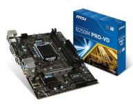 MSI B250M PRO-VD, LGA1151, 2xDDR4 ,1xPCI-Ex16, 1xM.2, 6xSATA3, 6xUSB3.1 Gen1