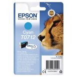 Epson Tusz T0712 cyan DURABrite , Stylus D78/92/120/DX4000/4050/4400/4450/500...