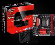 ASRock MB Sc LGA1151 Z270 Gaming-ITX/ac, Intel Z270, 2xDDR4, VGA, Wi-Fi, BT, mini-ITX