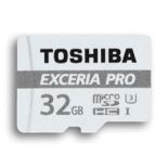 Toshiba Karta Pamięci Exceria Pro M401 Micro SDXC 32GB UHS-I U3 + Adapter