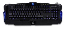 rebeltec Klawiatura przewodowa LEGEND Gaming USB czarna