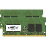 Crucial pamięć DDR4 2x4GB SODIMM 2400MHz CL17 1.2V