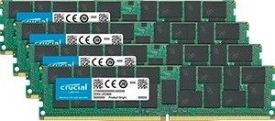 Crucial Pamięć serwerowa DDR4 128GB/2666(4*32) ECC CL19 LRDIMM DRx4 Load Reduced