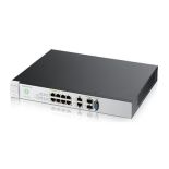 ZyXEL Zyxel NSW100-10P 10-port GbE L2 Nebula Cloud PoE Switch, 2x GbE combo (GbE/SFP)