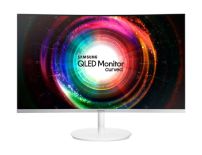 Samsung Monitor LC32H711QEUXEN, 31,5'', WQHD, VA, Curved, biały, Q-Dot, FreeSync